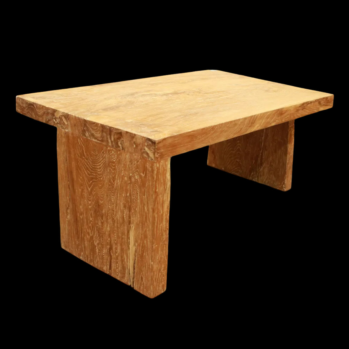 Solid Suar timber indoor and outdoor rustic handmade dining table