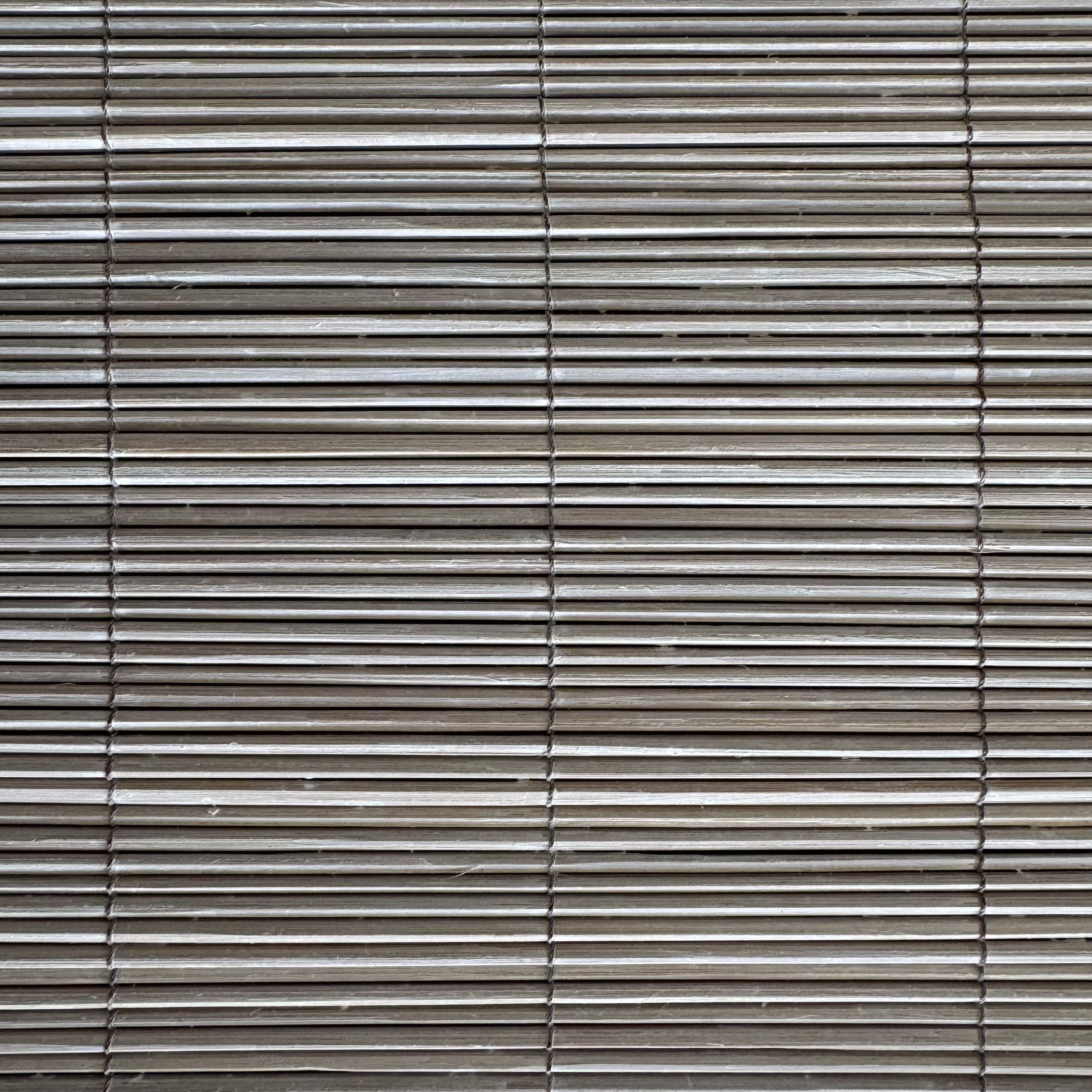 close up of bamboo straw dining table placemat