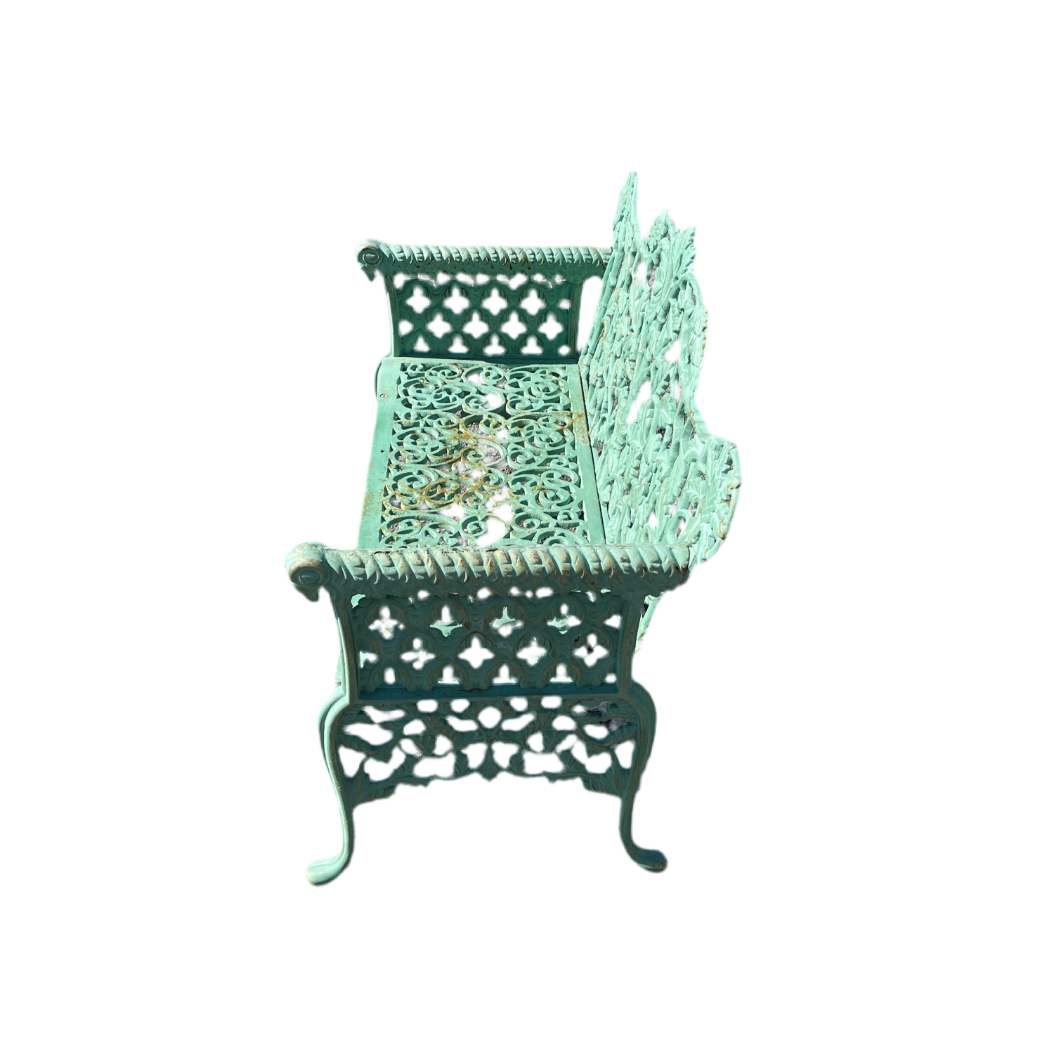 premium high-quality cast iron furniture great for outdoor areas around the garden and weather resistant