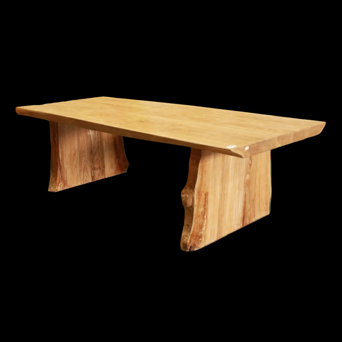 Solid Suar timber indoor and outdoor rustic handmade dining table