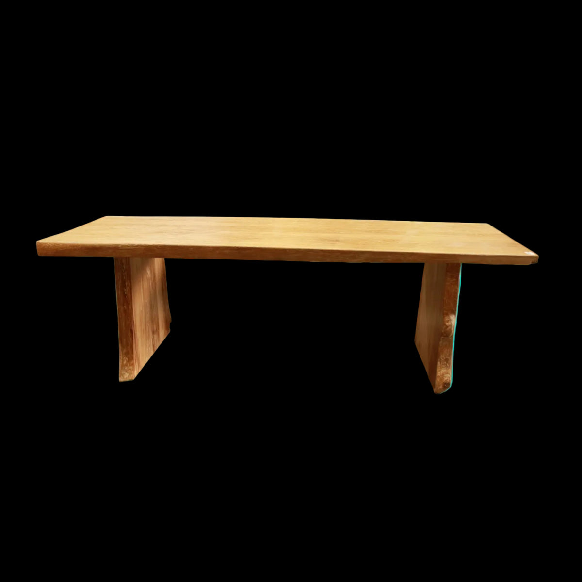 Solid Suar timber indoor and outdoor rustic handmade dining table