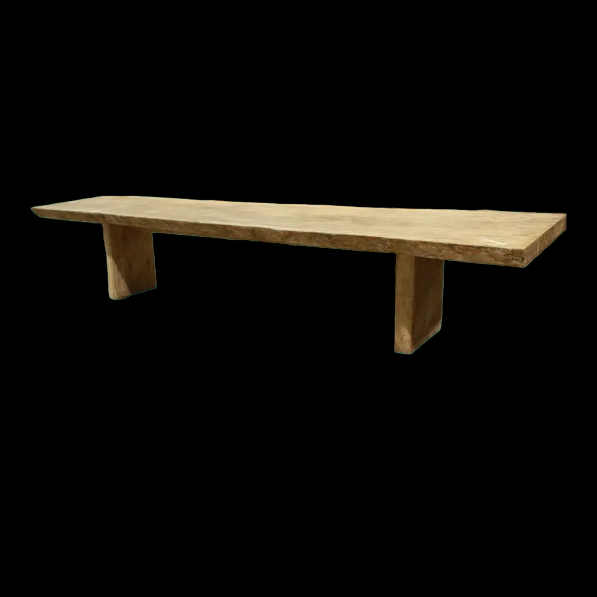 Solid Suar timber indoor and outdoor rustic handmade dining table