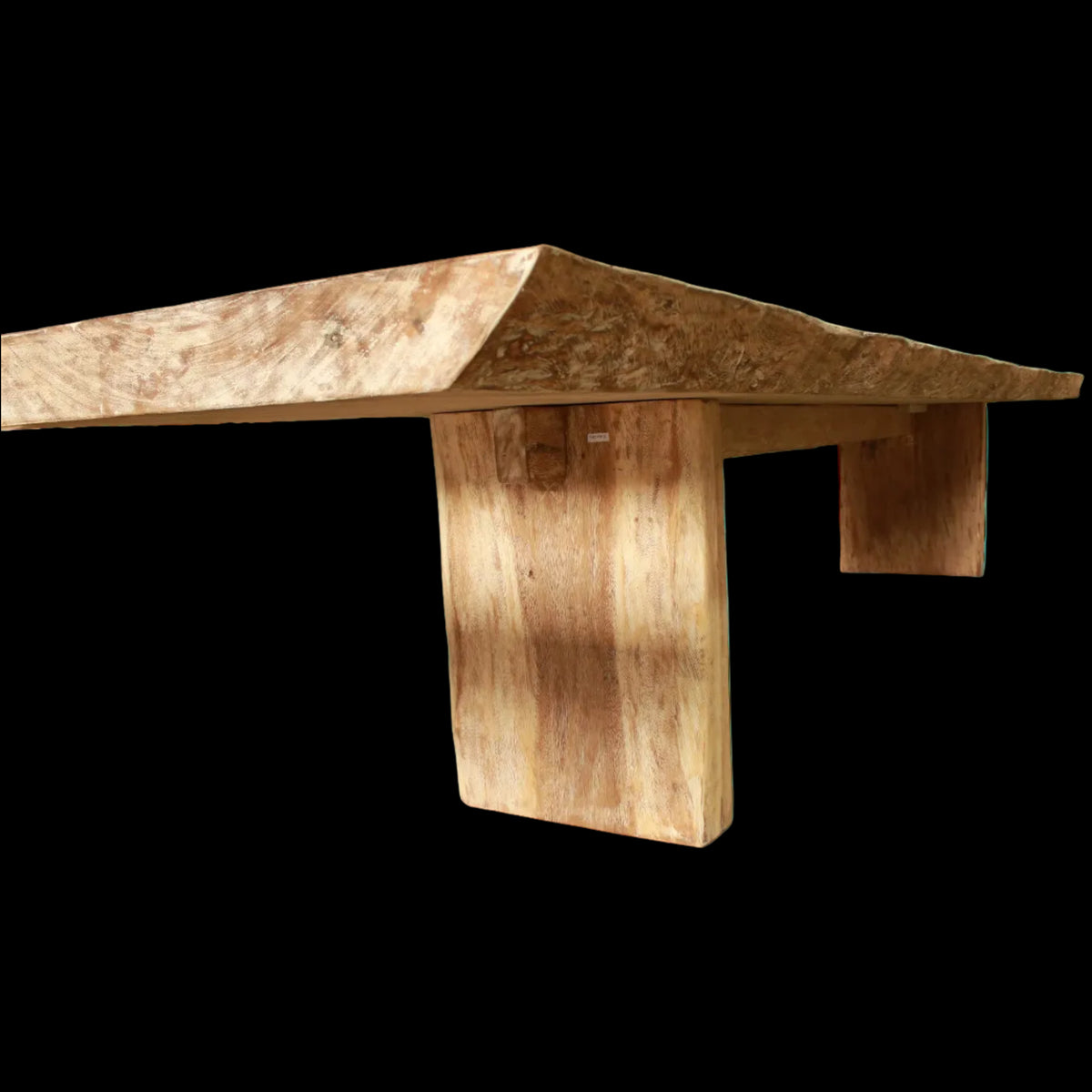 Solid Suar timber indoor and outdoor rustic handmade dining table