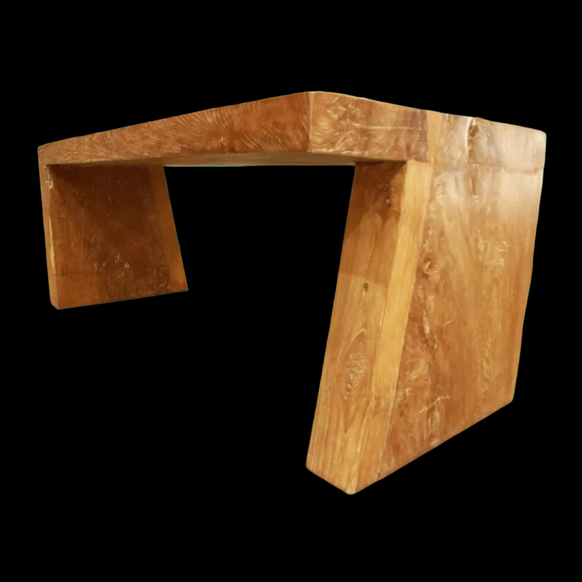 Solid Suar timber indoor and outdoor rustic handmade dining table