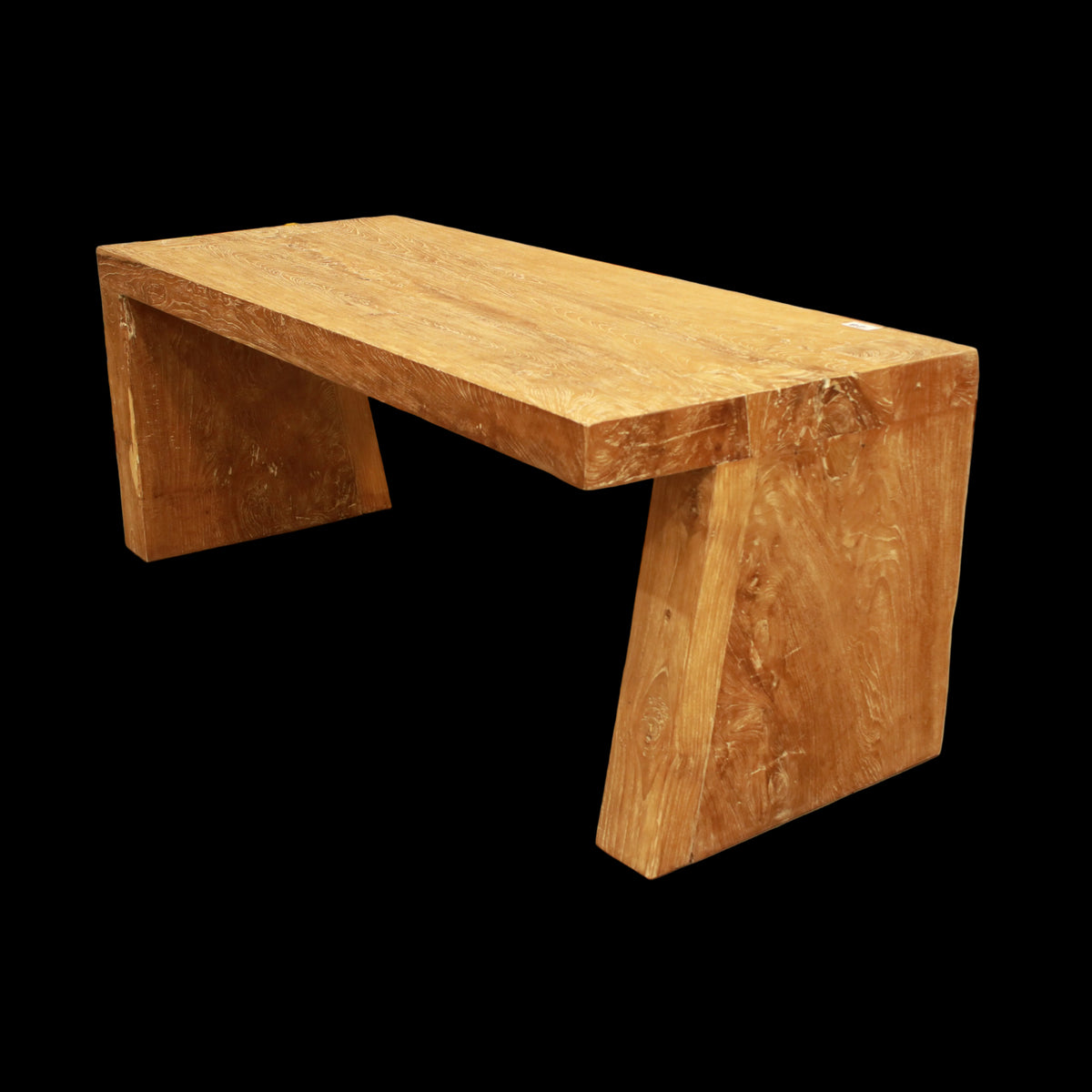 Solid Suar timber indoor and outdoor rustic handmade dining table