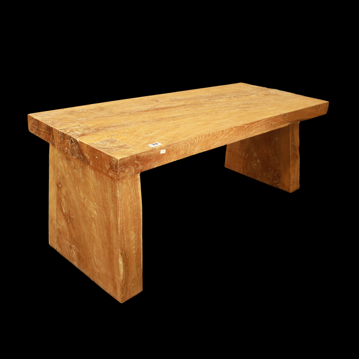 Solid Suar timber indoor and outdoor rustic handmade dining table